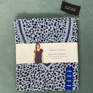 Carol Hochman midnight Super Soft Pajama set L